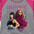 thumbnail image 3 of Monster High - Cleo De Nile & Clawdeen Are Creeperific - Toddler & Youth Girls Raglan T-Shirt, 3 of 5