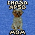 thumbnail image 2 of CafePress - FIN Lhasa Apso Mom - Cute Infant Baby Football Bodysuit, 2 of 3