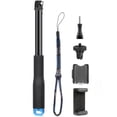 thumbnail image 1 of GEPULY 11''-45''Alumium Handheld Waterproof Selfie Stick Underwater Pole Handle Grip Monopod for Gopro Hero Session Max Insta360 AKASO DJI OSMO Digital Action Cameras, 1 of 5