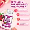 thumbnail image 4 of Women's Probiotics, 180 Tablets 90 Billion CFU 18 Strains, Contains Organic Prebiotic Cranberry,Probiotic Supplement for Digestion, Immunity, Women's Health, Soy Gluten Dairy Free, 4 of 8