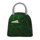 thumbnail image 1 of Easygdp Green Sparkling Bolsa de Almuerzo Insulada Grande, Forro de Aluminio, Diseño Espacioso, a Prueba de Fugas, Ideal para Trabajo, Picnics, Viajes y Actividades al Aire Libre, 1 of 6