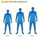 thumbnail image 2 of Body verde Irfora Traje de pantalla azul Chromakey azul de 160 cm, traje de mono completo para hombres adultos, mujeres, 60-75 KG, fotografía de estudio Chromakey Irfora Body verde, 2 of 5