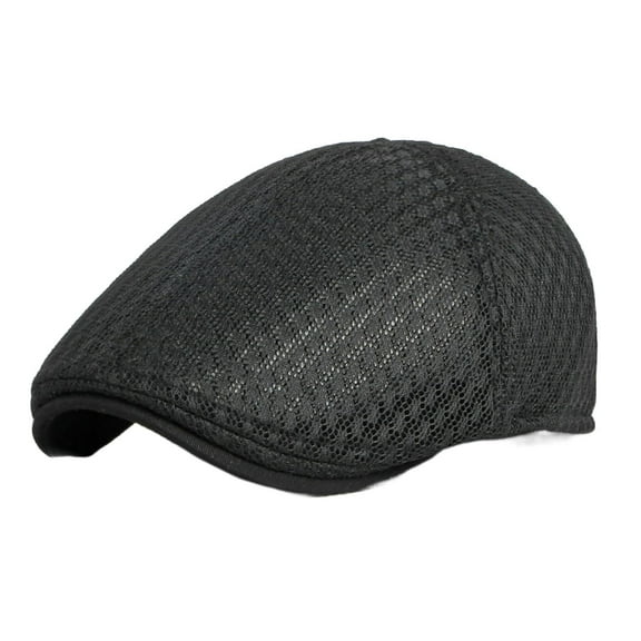 Korean Style Hats Wholesale Spring Summer Autumn Comfortable Breathable Mesh Cap Women British Fashion Beret Men Trendy
