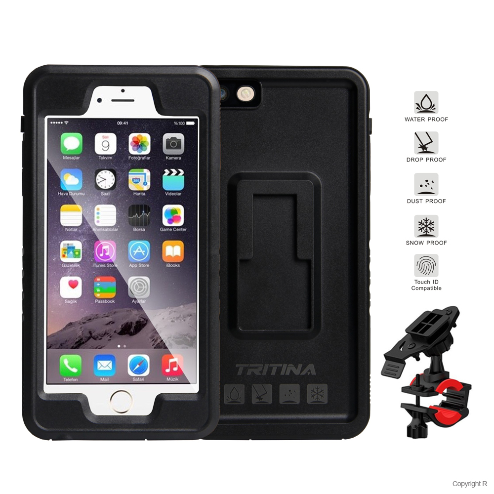 waterproof phone case bike mount