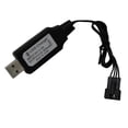 thumbnail image 3 of Usb Charging Cable 7.4v Rc Boat Sm-4p Plug Charging Cable Compatible For Udi001 Rc Speedboat Lithium Battery, 3 of 3