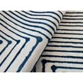 thumbnail image 4 of GLN Rugs Teos - Contemporary, Machine Washable Area Rug - 4'x6' Blue Ivory Home Carpet, 4 of 7