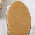 thumbnail image 4 of LNMQLPDBS Princess Shoes Girls Heels Princess Dress up Shoes Little Girl Dress Shoes Cinderella Shoes for Girls with Diamond Shiny Sandals Princess Shoe, 4 of 9