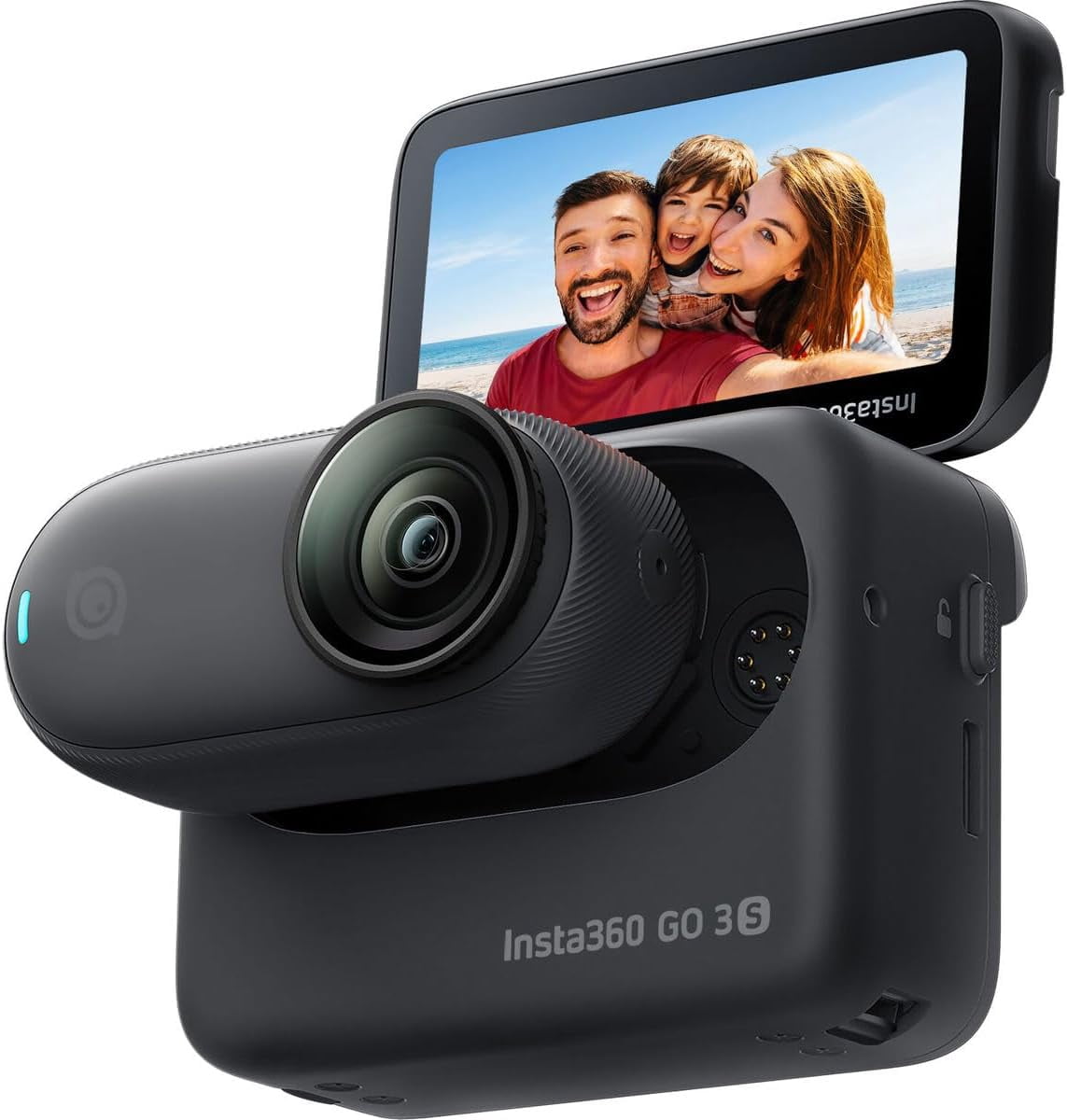 Insta360 GO 3S 4K Standard Edition Action Camera - Midnight Black, 128GB