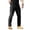Z53-Black, variant on Men's Travel Pants with Stretch Fabric Relaxed Fit Stretchy Cropped Pants Casual Travel Work Sweatpants All Seasons