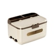thumbnail image 2 of Dvkptbk Tissue Box Paper Box Household Living Room Remote Control Organizer Box Upscale Wind Meal Tissue Box organization and storage, 2 of 6