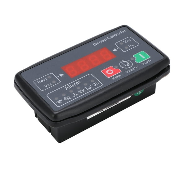 Controlador de Conjunto de Generador, Retardante de Llamas Inicio automático CONTROLADOR Genset LED Pantalla Instalación Digital Instalacia de Estructura Modular Gasolina