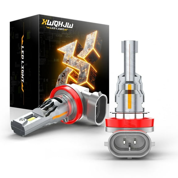 For Subaru Impreza 2008-2020 2PCS H11 LED Headlight Low Beam Bulbs 6000K White