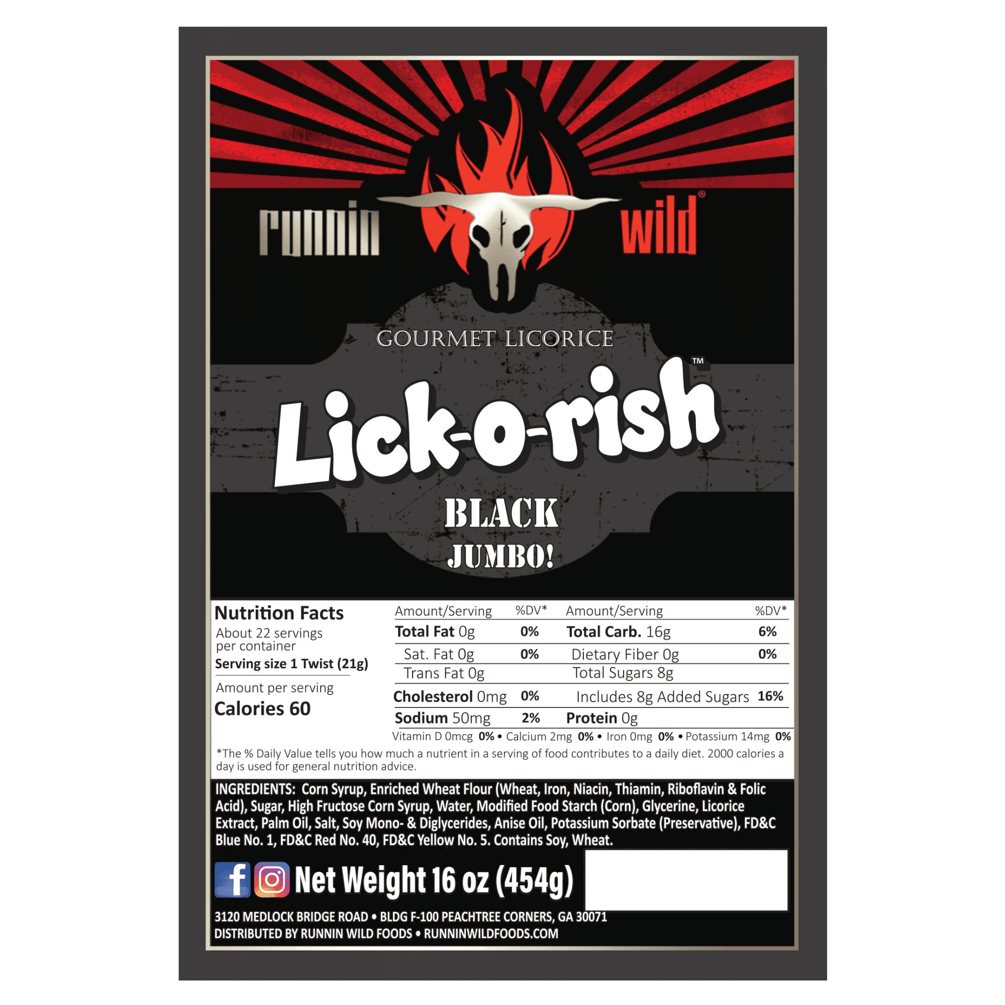 Black Licorice Candy | 3 Pounds Total (Set of 3 bags, 1 pound each)