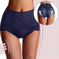 thumbnail image 2 of Akiihool Women Underwear Women's Underwear Plus Size Elance French Cut (Blue,M), 2 of 3