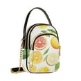 thumbnail image 7 of FORMRS Crossbody Bag for Women Quilted Travel Shoulder Cell Phone Purse with Chain Strap Handbag, Candy Lemon, 7 of 7
