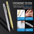 thumbnail image 1 of 2 Colors Tungsten Tip Scriber Metal Plate Glass Marker Lettering Pen Diamond Ceramic Engraving Tool for Glass Ceramic Metal Sheet, 1 of 5