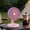 🔥 Purple, variant on Viflosae Travel Fans Portable Handheld Fan Summer Fan Round Base Fan Rechargeable Desktop Fan Portable Coolings Fan for Outdoor Gift Use