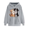 thumbnail image 2 of Hilzaten Womens Hoodie Tops Casual Loosse Print Long Sleeve Sweatshirts for Women, 2 of 5