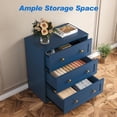 thumbnail image 5 of May in Color 3-Drawer Nightstand, Screwdriver & Female Screw Accessories, 5 of 6