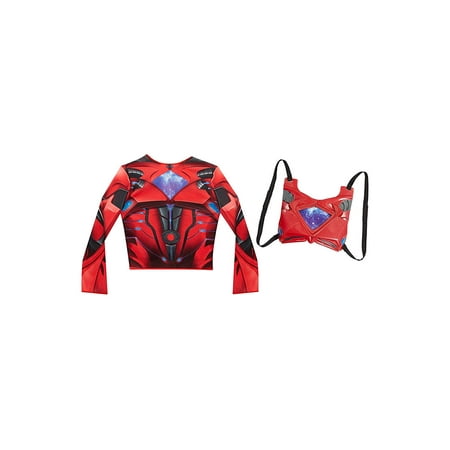 Power Rangers Movie Red Ranger Deluxe Dress Up Costume