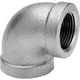 thumbnail image 1 of Hierro maleable galvanizado Elbow Anvil International de 1 x 3/4 pulgadas, 1 of 1