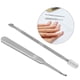 thumbnail image 4 of 2 Pcs Acero Inoxidable Removedor De Cutícula, Kit Clipper Y Herramienta De Pedicura, Removedor De Piel Muerta Tenedor Y Empujador Ecomeon no, 4 of 6