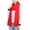 Big Red, variant on DOVACKA Women's Warm Long Faux Wool Scarf, Pure Color Winter Scarf with Tassels, Cozy Christmas Gift