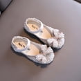 thumbnail image 6 of hengsof Girls Sparkly Rhinestone Pearl Bow Flats Fashion Sequins Ballet Shoes Soft Sole Comfort Stretch Princess Party Sandals, 6 of 6