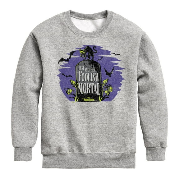 The Haunted Mansion - Another Foolish Mortal - Toddler & Youth Crewneck Fleece Sweatshirt