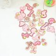 thumbnail image 4 of patch De Repassage Rose Lettres 26 Pices A-z Lettre Patch Forme Animale Motif Bricolage Repassage Ou Couture Patch Jeans Veste Sac Dos Applicatio, 4 of 5