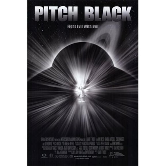 Posterazzi MOV194303 Pitch Black Movie Poster - 11 x 17 in.