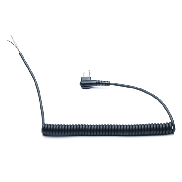 For Motorola GP68/88/88S/3188/300 Walkie Talkie M-head DIY Hand Mic Wire 4-Core TAPDRA Spare Part
