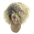 thumbnail image 3 of Perruque Blonde Bouclée Perruques Américaines Perruque Synthétique Douce pour Mode Femmes, 3 of 5