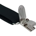 thumbnail image 7 of Sunjoy Tech Kids Adjustable Elastic Y-Back Suspenders, 3 Clips, 55cm-65cm, Black, 7 of 7