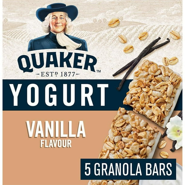 Quaker Yogurt Vanilla Granola Bars Walmart.ca