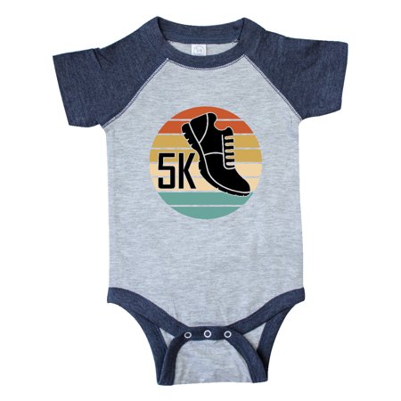 

Inktastic 5K Race Running Gift for Runner Gift Baby Boy or Baby Girl Bodysuit