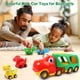 thumbnail image 3 of Carro de juguete Nicmore Dinosaur Truck para niños de 2 a 5 años con portabebé, 3 of 7