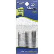 Dritz Size 5/10 Sharps Hand Needles, 20 Count