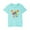 Blue, variant on CFLVAEK Girls Cotton T Shirts Fashion Tie Dye Graphic Tees Casual Summer Short Sleeve Tshirt Loose Fitted Round Neck T Shirt White Size 7 Years