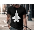 thumbnail image 2 of Military Fighter Jet Plane Patriotic Pilot Airplane Gift T-Shirt 4th of July Jet Fighter Aviation Birthday Presents Tshirt, 2 of 10