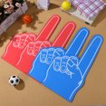 thumbnail image 4 of 4 Uds. Dedos de espuma, manos de espuma, mano de porrista, aficionado a los deportes, accesorio para eventos deportivos, suministro para fiestas, 4 of 5