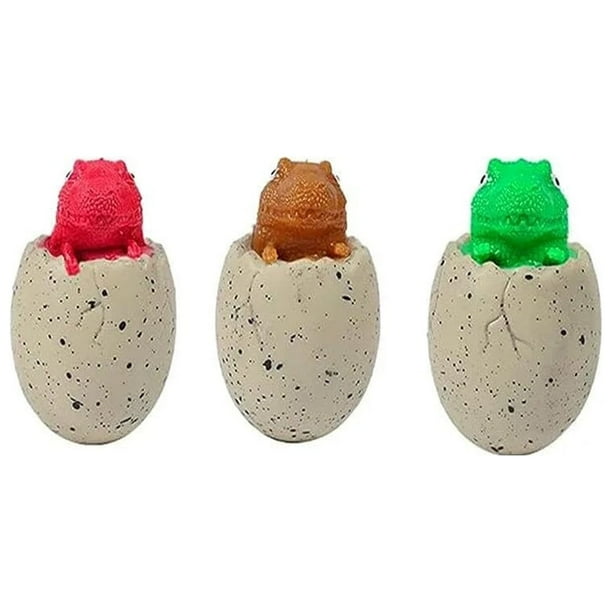 Teissuly Dinosaur Egg Evil Squeeze Toys, Funny Pop Out Dinosaurs of Egg Decompression Stress Toys for Adults Kids, Colorful Squish Fidget Toy Relief Autism Silicone Decompression Toy Teissuly WER202310060355
