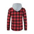 thumbnail image 2 of Mens Thermal Flannel Shirts Jackets, 2 of 5