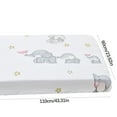 thumbnail image 4 of Ngheia Cotton Fitted Sheet Ah 110*60, Cotton Bed Sheets Soft Summer Baby Maternal and Infant Products Children's Bed Set Bed Cover, 1 Bed Sheet, 4 of 5