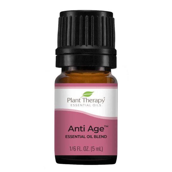 Plant Therapy Anti Age Essential Oil Blend 5 mL (1/6 oz) 100% Pure, Undiluted, Therapeutic Grade
