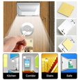 thumbnail image 2 of ATTOE Keyhole Light Lamp Battery Operated PIR Infrared IR Wireless Auto Sensor Motion Detector Door Keyhole with 4 LED Bulbs Light Lamp Tap Lights LED Night Light for Key Hole/Door Lock, 2 of 5