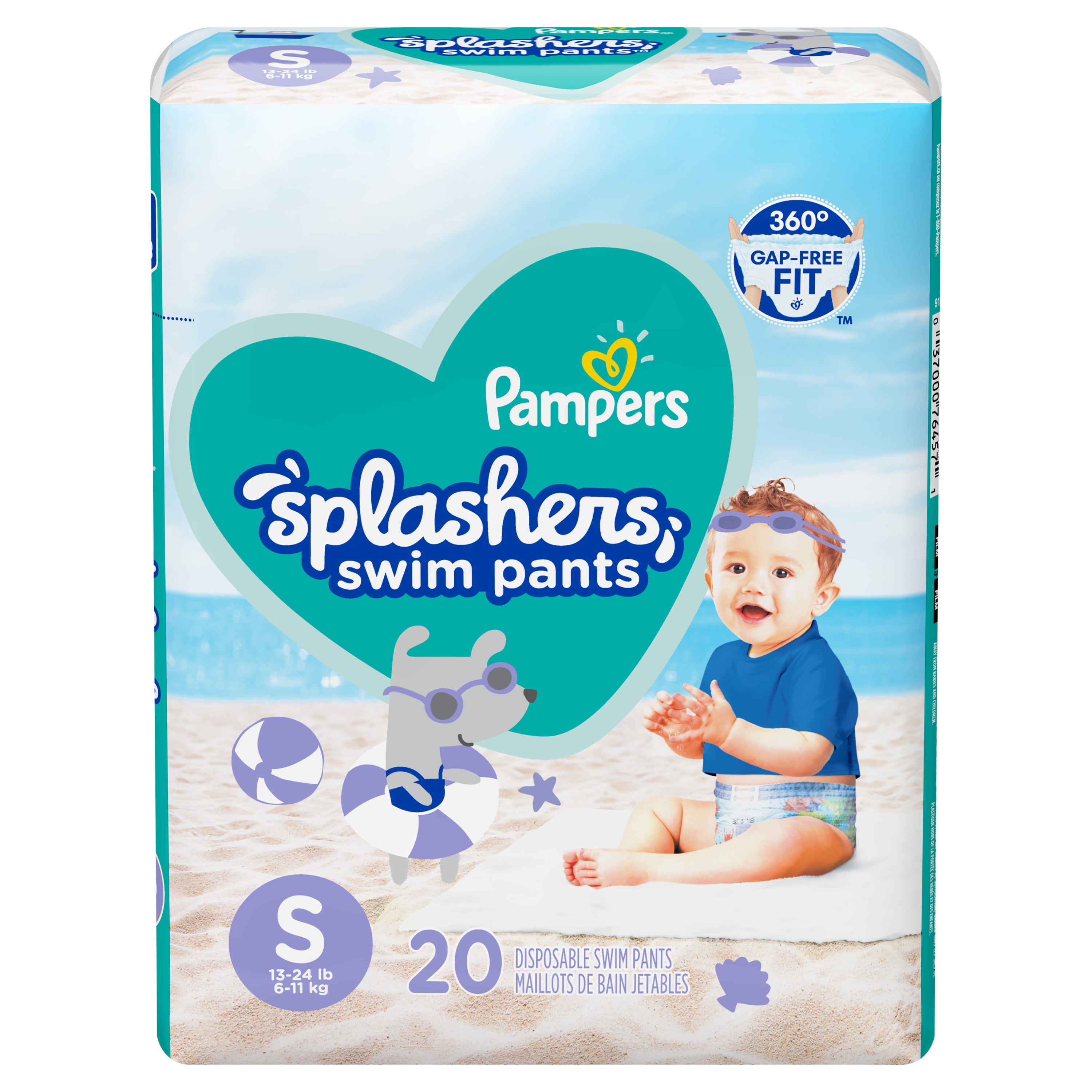 PAMPERS SPLASHERS Diapers Base Version 2X/Duo 3/Midi