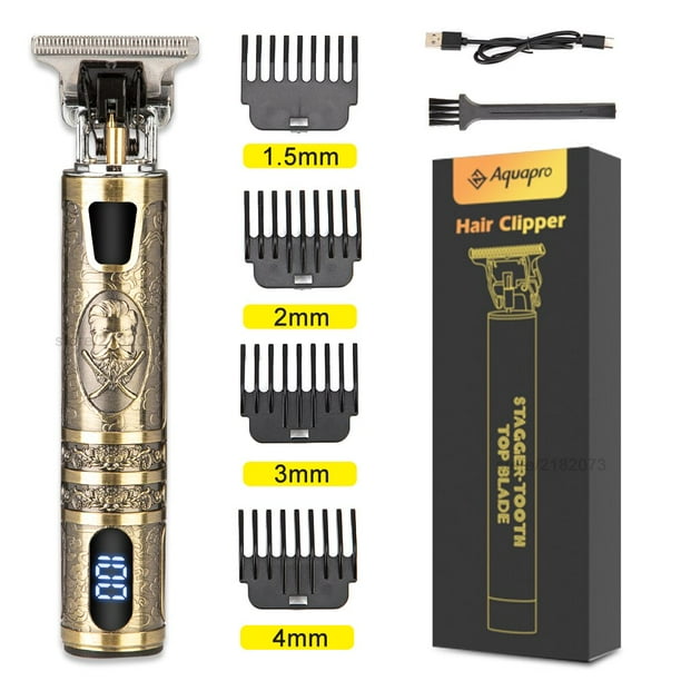 Afeitadora eléctrica para cortar el pelo, máquina para cortar cabello profesional T9, afeitadora de barba, peluquero, estilo de corte de pelo, envío desde España y Rusia Tan Jianjun unisex