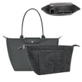 thumbnail image 2 of Bolsa de fieltro con inserto para bolso Longchamps, bolsa de fieltro con forro para bolso de maquillaje, organizador de viaje portátil, 2 of 5
