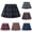 Girls School Dress - Dark Green, variant on Girls Plaid Woven Pleated Skirt Side Elastic High Waist Even Box Press Pleats Flared Mini Swing Hem Wear Resistant Casual Back to School Daily Uniform Skirt